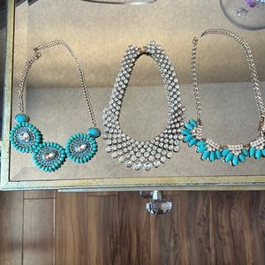 Banana republic necklace 3 pieces jewelry